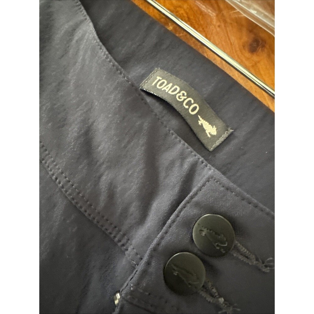 Toad and Co Rover Skinny Pants Women’s Size 6 Dark Blue, Nightsky - Picture 2 of 12